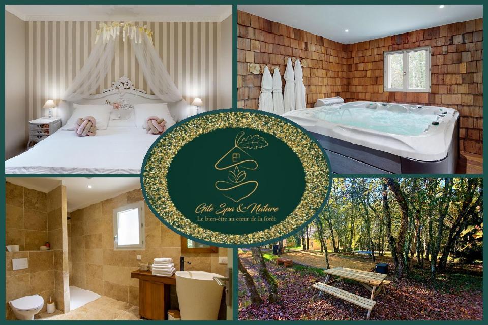 Gite Spa & Nature Saint-Chamassy Eksteriør billede